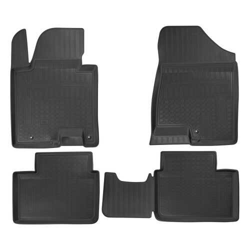 Коврик салона резиновый, 4 шт. Hyundai-KIA арт. R8130A2100