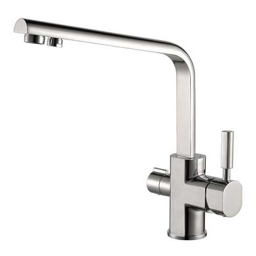 Смеситель для кухни Kaiser Decor 40144-5 с подключением к фильтру Silver