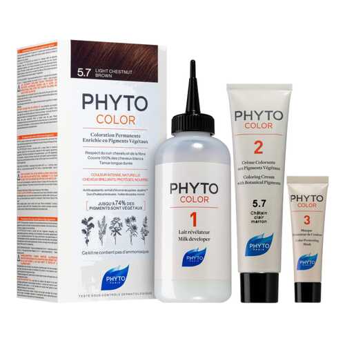 Краска для волос Phyto PhytoColor Permanent Coloring 5.7 Светлый каштан 40 мл