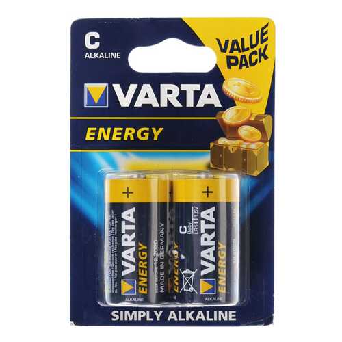 Батарейка щелочные Varta Energy C LR14 2 шт