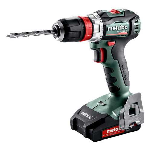Дрель-шуруповерт METABO BS 18 L BL Q, 2Ач, с двумя аккумуляторами [602327500]