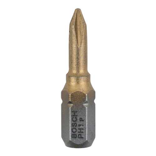 Набор бит Bosch 25мм PH1 TIN 2607001544