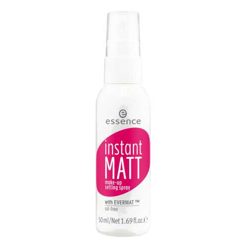 Фиксатор макияжа essence Instant Matt Make-up Setting Spray