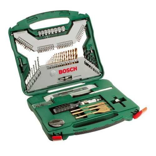 Наборы бит и сверл для дрелей, шуруповертов Bosch Titanium 100 2607019330