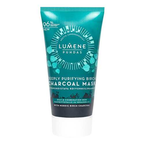 Маска для лица Lumene Puhdas Deeply Purifying Birch Charcoal Mask 75 мл