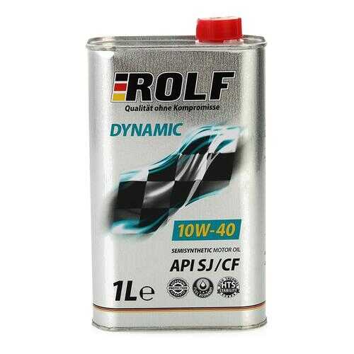 Моторное масло ROLF Dynamic SAE 10W-40 API SJ/CF 1л