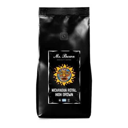 Кофе Mr.Brown Nicaragua Royigh Grown в зернах 1 кг