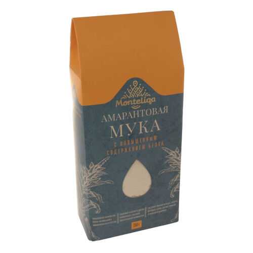 Мука амарантовая Monteliqa Мука с повышенным содержанием белка