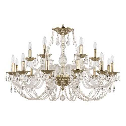 Люстра хрустальная 1601/12+6/360 G Bohemia Ivele Crystal