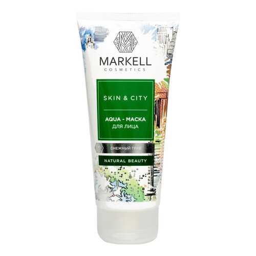 Aqua-маска для лица Markell Skin&City Снежный гриб 100 мл