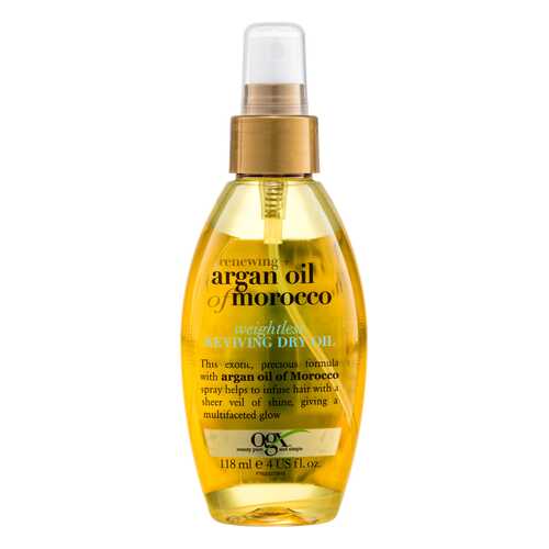 Масло для волос OGX Renewing Argan Oil of Morocco Weightless Reviving Dry Oil 118 мл
