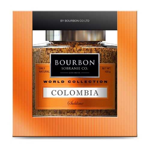 Кофе Bourbon Colombia растворимый 100 г