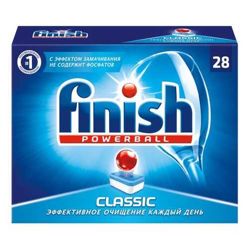 Таблетки для посудомоечной машины Finish classic 28 штук