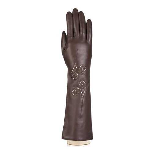 Перчатки женские Eleganzza F-IS0018 коричневые 6