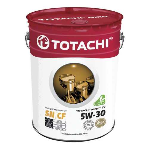 Моторное масло Totachi Niro LV Semi-Synthetic SN/CF 5W-30 19,43л