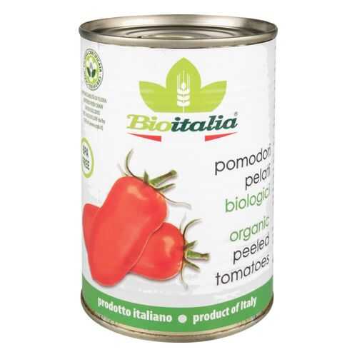 Томаты очищенные Bioitalia в томатном соке целые 400 г