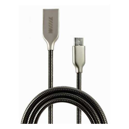 Кабель WIIIX CB850-UMU-Z-10B microUSB 1м Black
