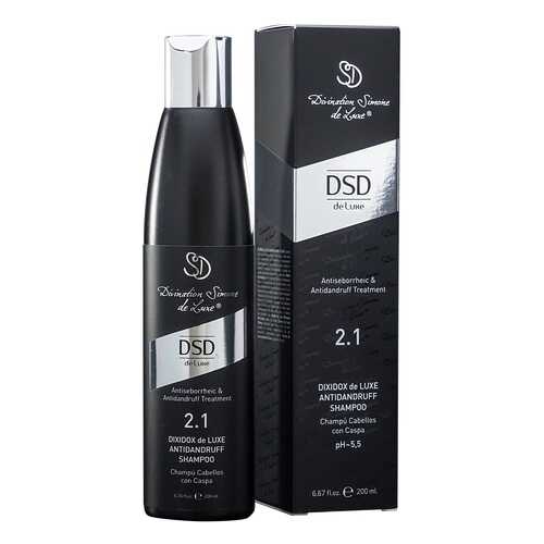 Шампунь DSD De Luxe Antidandruff Shampoo № 2.1 от Перхоти Диксидокс Де Люкс, 200 мл