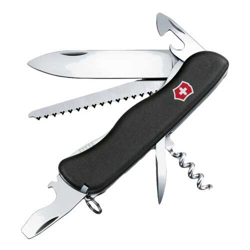 Мультитул Victorinox Forester One Hand 0.8363.MW3 111 мм черный, 12 функций