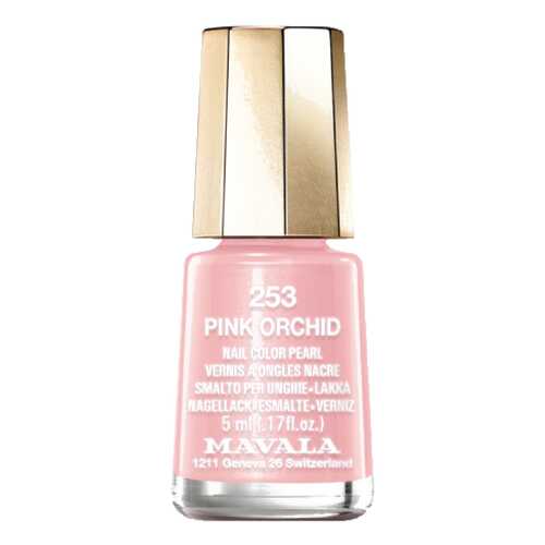 Лак для ногтей Mavala Pink orchid тон 253