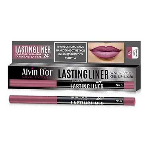 Карандаш для губ Alvin D`or Lastingliner, тон 06