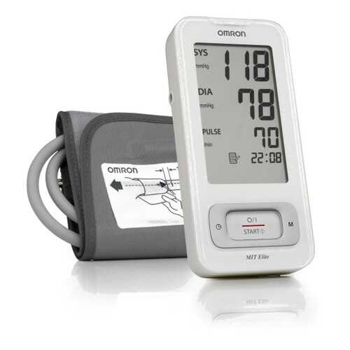 Тонометр Omron Mit Elite HEM 7300-WE7 автоматический на плечо