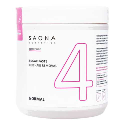 Паста для шугаринга Saona Cosmetics EXPERT 4 NORMAL 3500 г