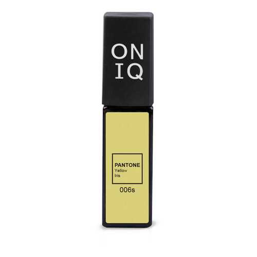 Гель-лак Oniq PANTONE: Yellow iris 6 мл