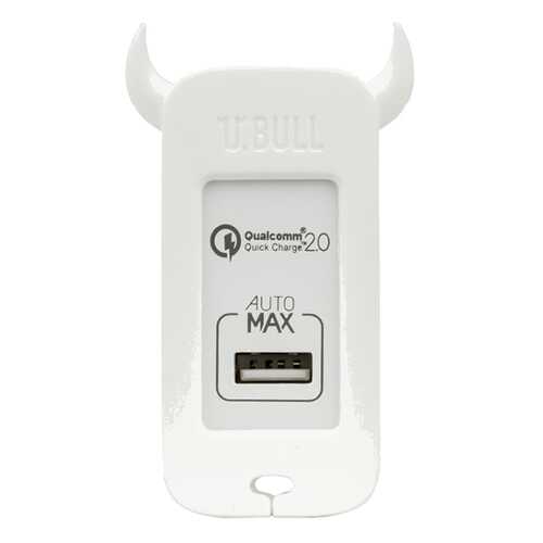 Сетевое зарядное устройство MoMax U.Bull 1 USB 2,4A White