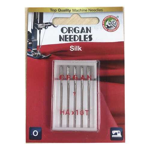 Иглы Organ для шелка 5/55 Blister
