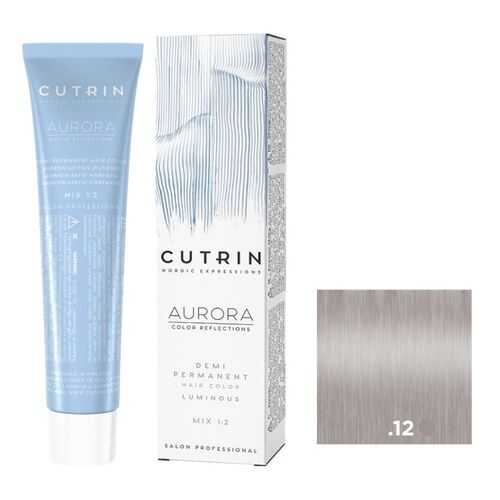 Крем-краситель AURORA DEMI PERMANENT LUMINOUS CUTRIN .12 ледяной щербет 60 мл
