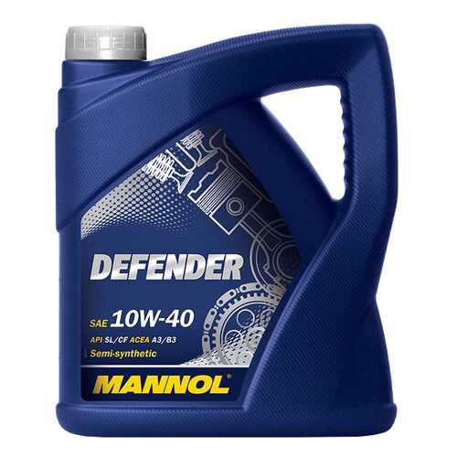 Моторное масло Mannol Defender 10W-40 4л