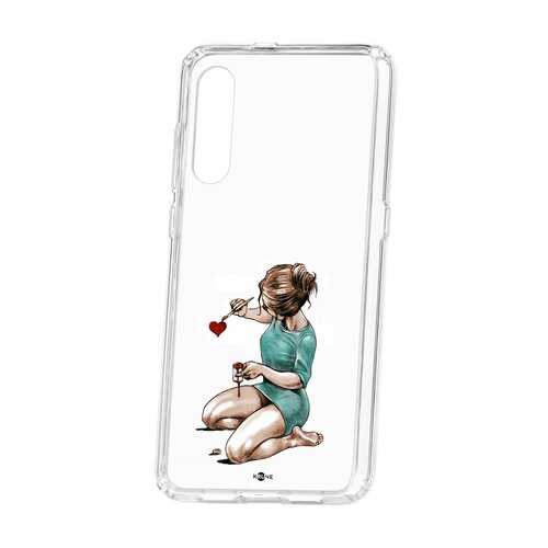 Чехол Kruche Xiaomi Mi 9 Print Рисуя любовь
