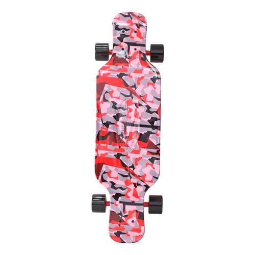 Скейтборд Y-Scoo Longboard Shark Tir 31 408-Ch с сумкой Chaos Red Black