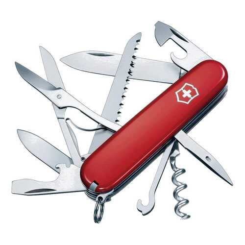 Мультитул Victorinox Huntsman 1.3713 91 мм красный, 15 функций