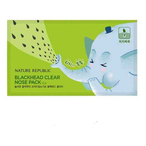 Патчи от чёрных точек Nature Republic Blackhead Clear Nose Pack (7EA)