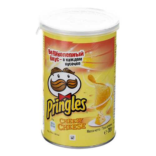 Чипсы картофельные Pringles со вкусом сыра 70 г