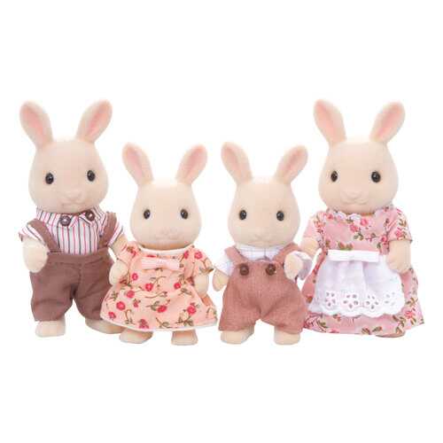 Игровой набор sylvanian families семья молочных кроликов