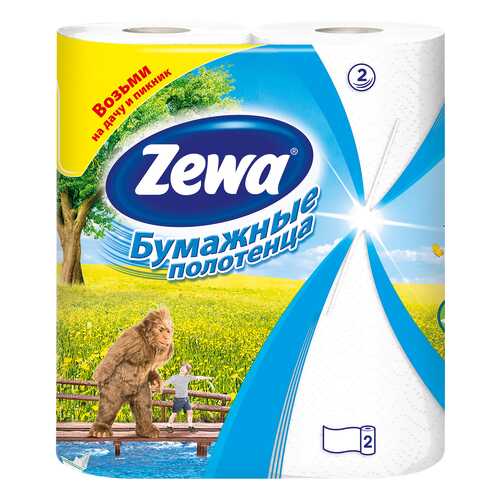 Бумажные полотенца Zewa 2 рулона