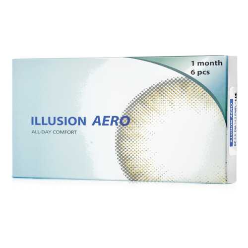 Контактные линзы ILLUSION Aero 6 линз R 8.6 -7.5D
