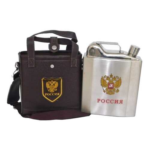 Фляжка YH-88 из нержавеющей стали Россия 2600 мл, в чехле (88-oz) 22*26см