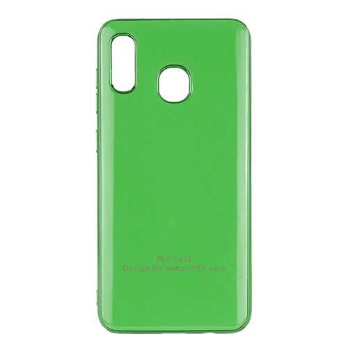 Чехол GLOSSY LOGO для Samsung Galaxy A20 / A30 Green