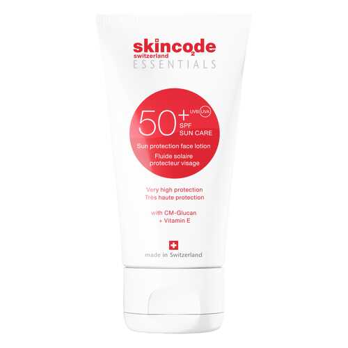 Солнцезащитный лосьон Skincode Essentials Sun Protection Face Lotion SPF50+ 100 мл