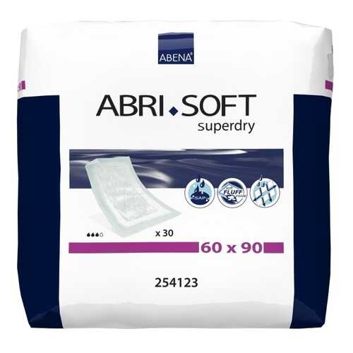 Впитывающие пеленки, 90x60 см, 30 шт. Abena Abri-Soft Superdry