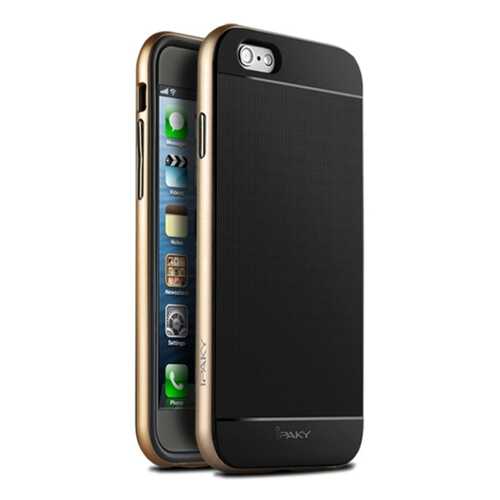 Чехол iPaky +PC для Apple iPhone 6/6s (4.7) Black/Gold