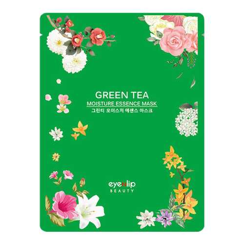 Маска для лица Eyenlip Green Tea Oil Moisture Essence Mask 25 мл