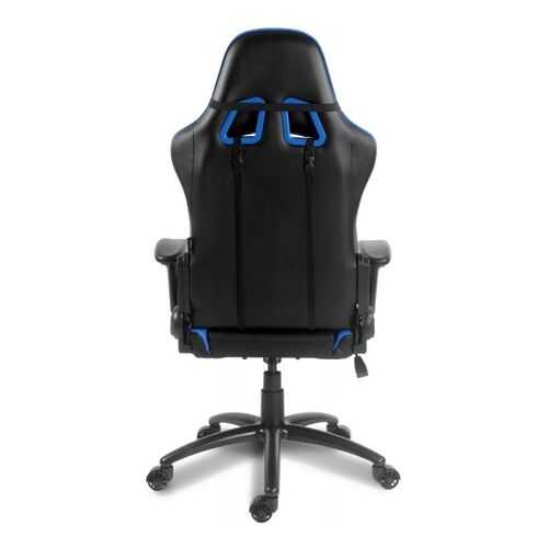 Игровое кресло Arozzi Verona/Экокожа черная/синяя