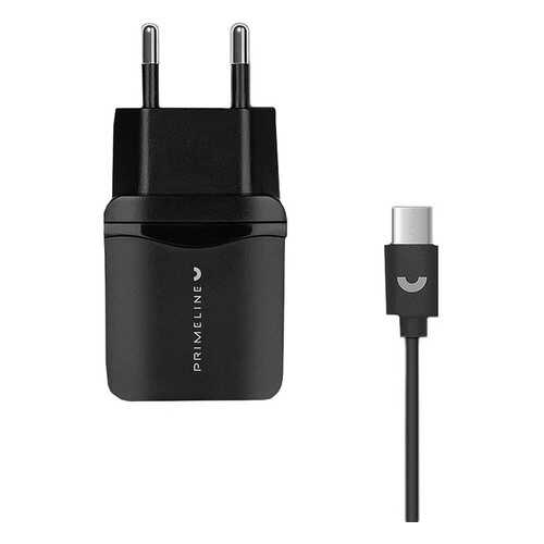 Сетевое зарядное устройство Primeline 1.2м 1A Black