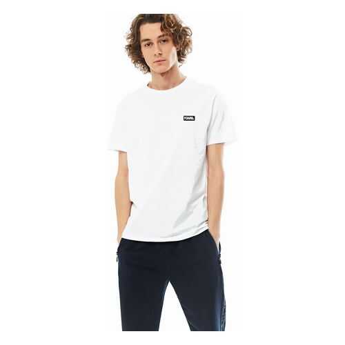 Футболка мужская Karl Lagerfeld 755027501221 белая XXL