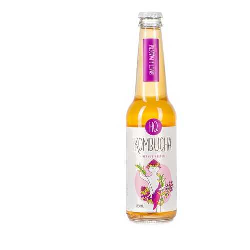 Комбуча Черный с чабрецом HQ Kombucha 330 мл, Россия
